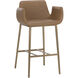 Lucano 40 inch Milliken Cognac Barstool